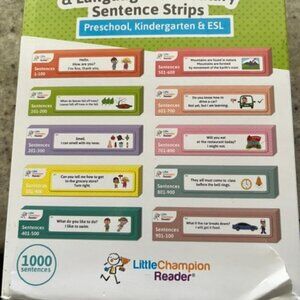 SENTENCE STRIPS for young readers